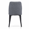 Innes | Modern Grey Fabric Dining Chairs | Set Of 4