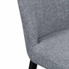 Innes | Modern Grey Fabric Dining Chairs | Set Of 4