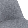 Innes | Modern Grey Fabric Dining Chairs | Set Of 4