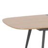Kew | Metal Grey Ash 230cm Wooden Extendable Dining Table
