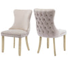 La Rochelle | French Provincial Velvet Wing Back Dining Chairs | Set Of 2