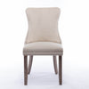 La Rochelle | French Provincial Velvet Wing Back Dining Chairs | Set Of 2