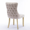 La Rochelle | French Provincial Velvet Wing Back Dining Chairs | Set Of 2