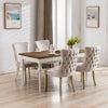 La Rochelle | French Provincial Velvet Wing Back Dining Chairs | Set Of 2