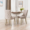 La Rochelle | French Provincial Velvet Wing Back Dining Chairs | Set Of 2