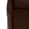 Lachlan | Contemporary Recycled Leather Dining Chair With Arms