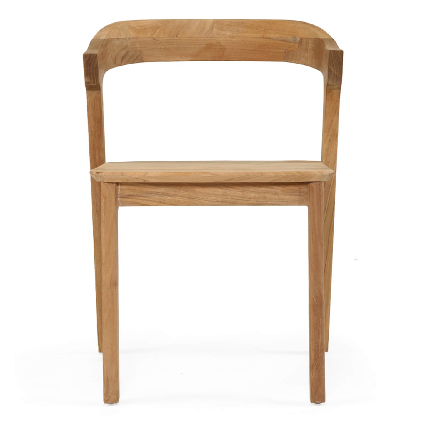 Lagoon | Coastal Natural Wooden Dining Chairs With Arms