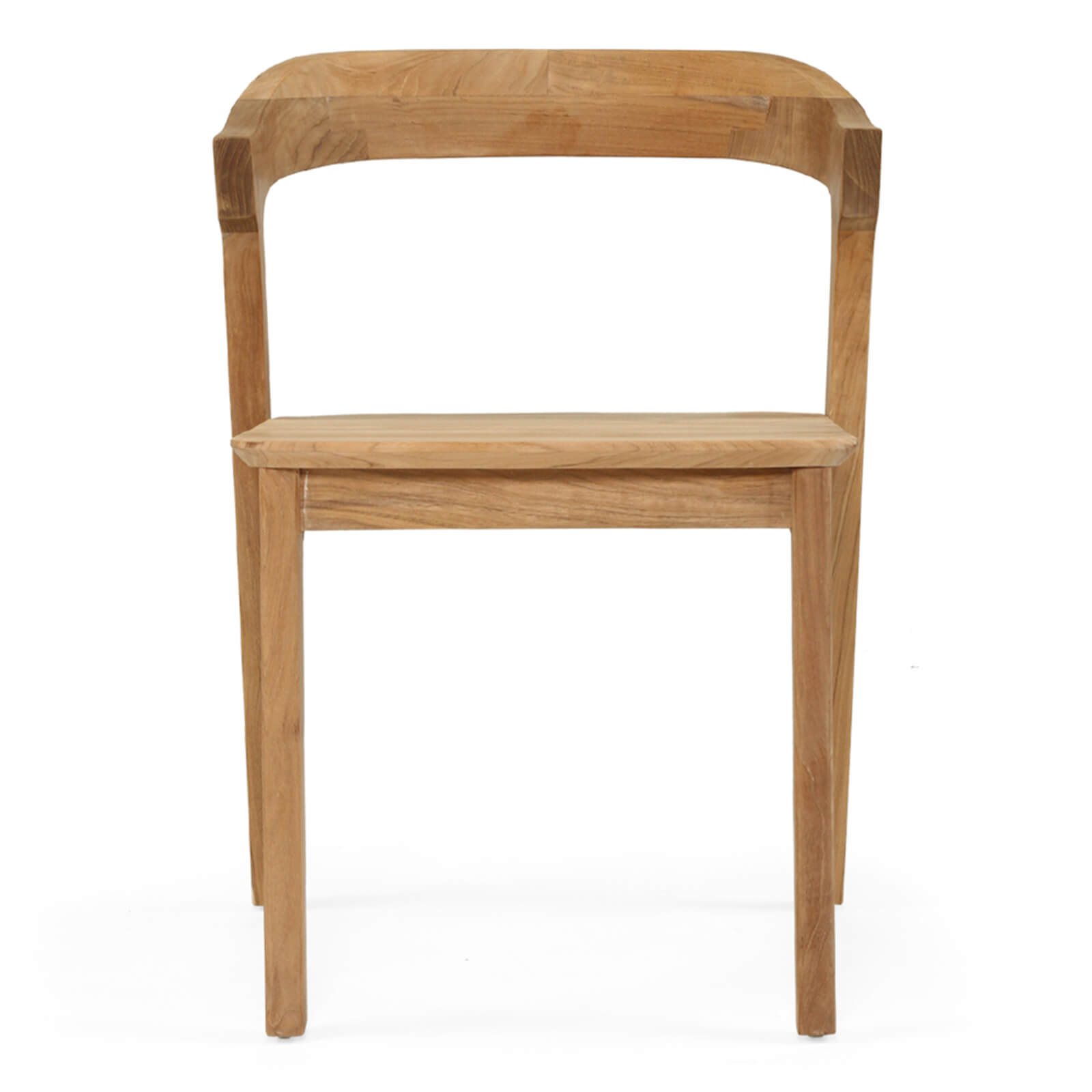 Lagoon | Coastal Natural Wooden Dining Chairs With Arms