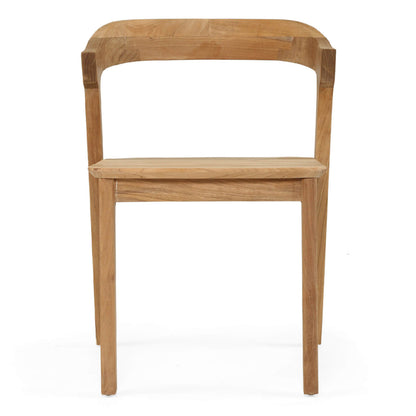 Lagoon | Coastal Natural Wooden Dining Chairs With Arms