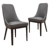 Langdon | Contemporary PU Leather Dining Chairs | Set Of 2