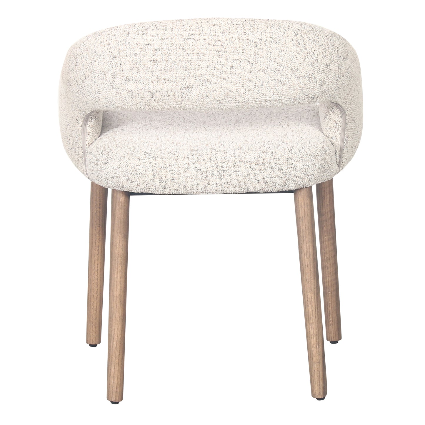 Macquarie | Sand Fabric Modern Dining Chairs With Arms | Sand