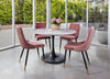 Mansfield | Marble Effect Modern Tulip Design Round Dining Table
