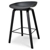 Marbella | Contemporary Coastal Wooden Bar Stool