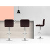 Marsden | Contemporary Swivel Fabric PU Leather Bar Stools | Set Of 2