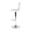 Marsden | Contemporary Swivel Fabric PU Leather Bar Stools | Set Of 2