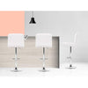 Marsden | Contemporary Swivel Fabric PU Leather Bar Stools | Set Of 2