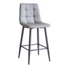 Maryland | Metal Modern PU Leather Bar Stools | Set Of 2