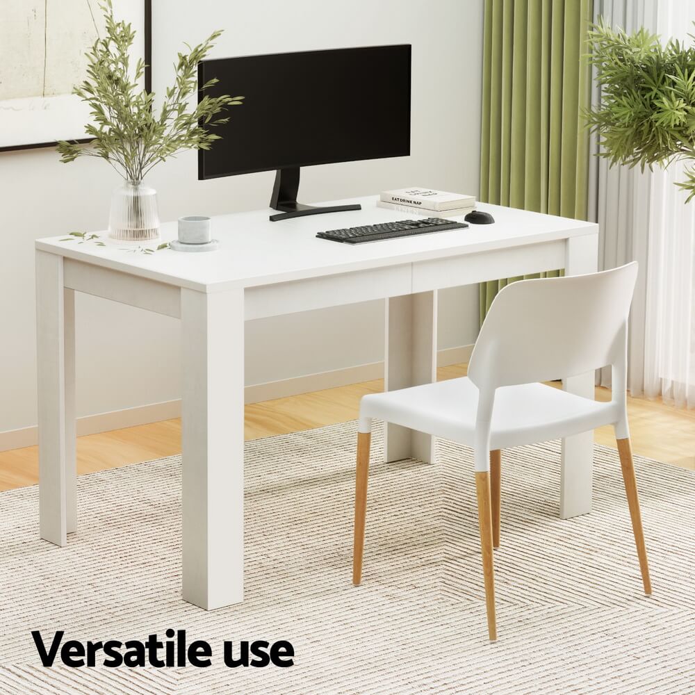 Mayfair | Nouvelle White Contemporary Wooden Dining Table Set | White