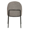 Meridian | Contemporary Boucle Fabric Dining Chairs | Set Of 2