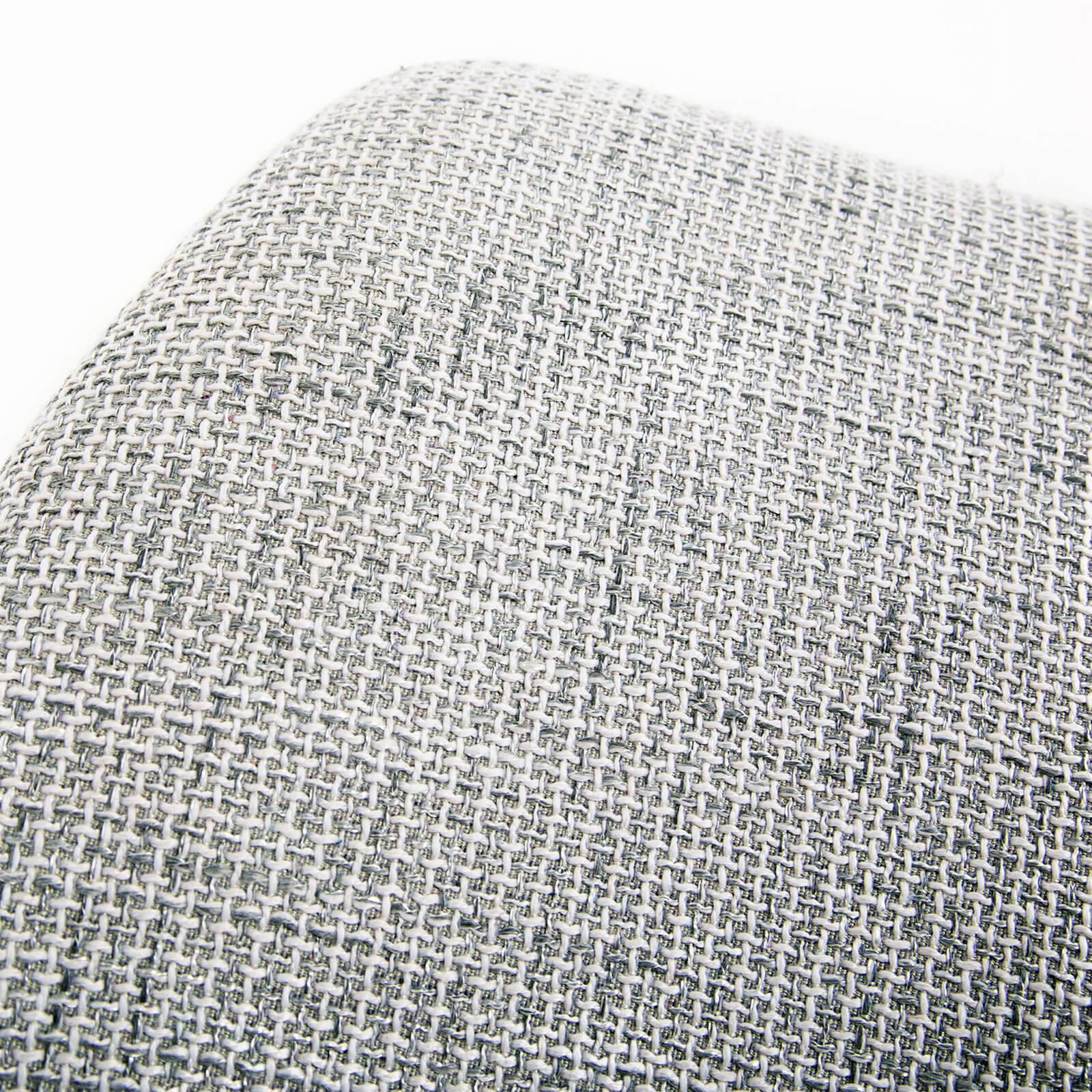 Minerva | Scandinavian Grey Fabric Wooden Dining Chairs | Set Of 2 | Grey