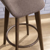 Monterey | Modern Mid Century Wooden Fabric Bar Stool