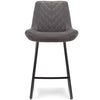 Murchison | Modern Ultra Suede Upholstered Bar Stools | Set Of 2