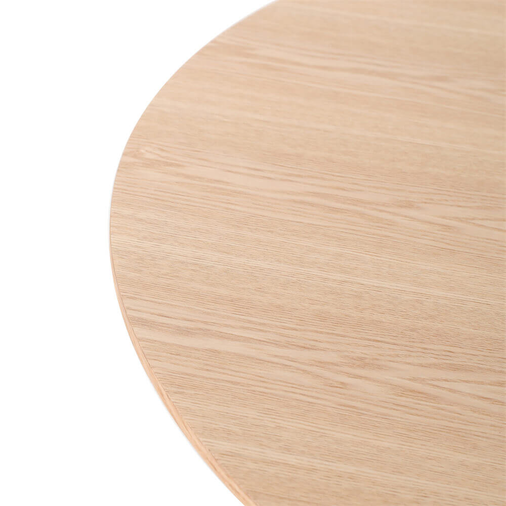 Oceanside | Coastal 1.2m Round Wooden Dining Table | Natural