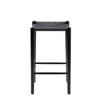 Oceanside | Coastal Commercial Wooden Backless Rattan Bar Stools