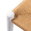 Oceanside | Coastal Commercial Wooden Backless Rattan Bar Stools