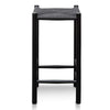 Otway | Backless Coastal Natural Wooden Rattan Bar Stool