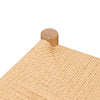 Otway | Backless Coastal Natural Wooden Rattan Bar Stool