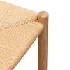 Otway | Backless Coastal Natural Wooden Rattan Bar Stool