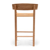 Otway | Coastal Natural Wooden Rattan Bar Stool