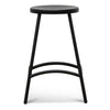 Overdale | Industrial Wooden Metal Bar Stool