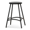 Overdale | Industrial Wooden Metal Bar Stool