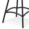 Overdale | Industrial Wooden Metal Bar Stool