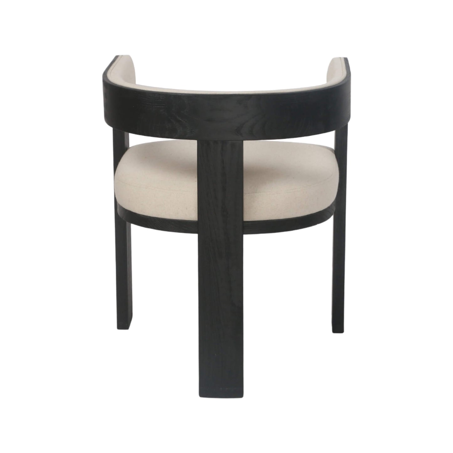 Panama | Coastal Hamptons Wooden Dining Chair With Arms | Set Of 2 | Black