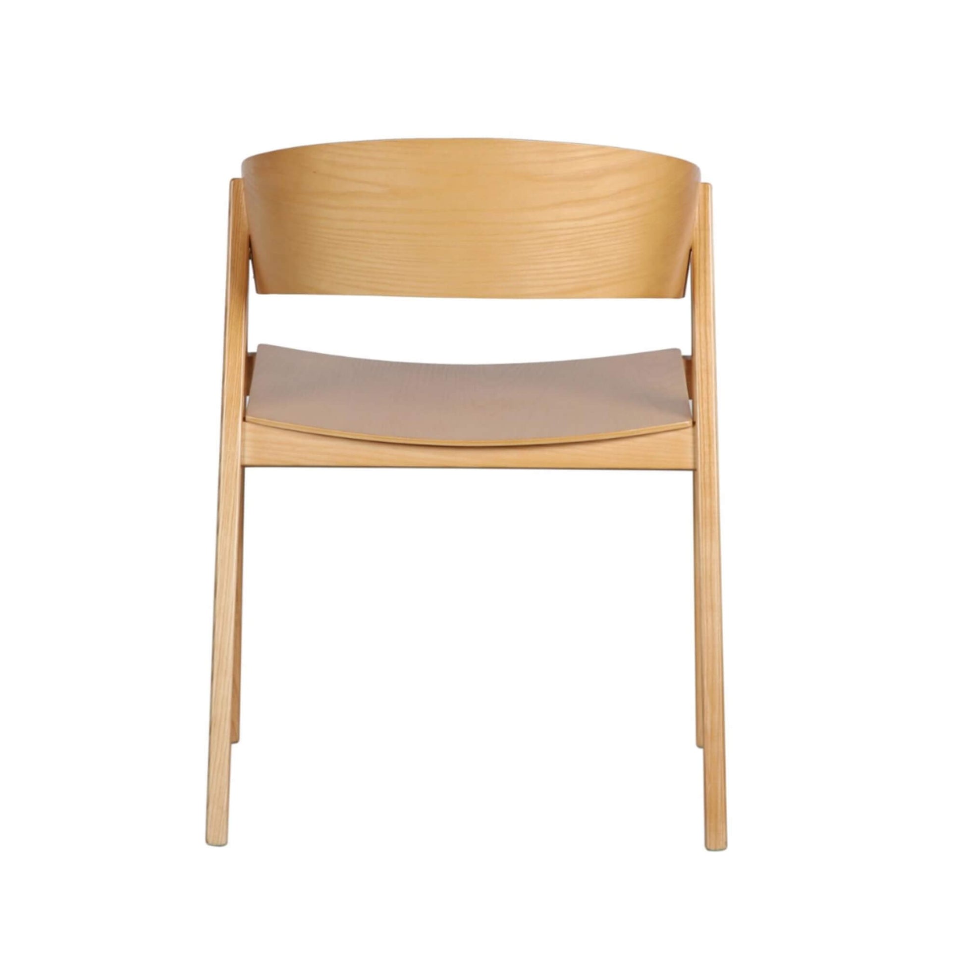 Panama | Modern Coastal Scandinavian Style Natural Black Wooden Dining Chairs with Arms | Natural