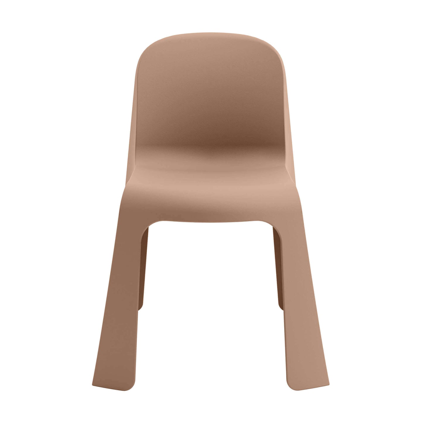 Riverbank | Contemporary Coastal Brown Green Plastic Outdoor Dining Chairs | Brown