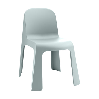 Riverbank | Contemporary Coastal Brown Green Plastic Outdoor Dining Chairs | Green