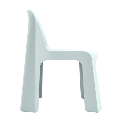 Riverbank | Contemporary Coastal Brown Green Plastic Outdoor Dining Chairs | Green