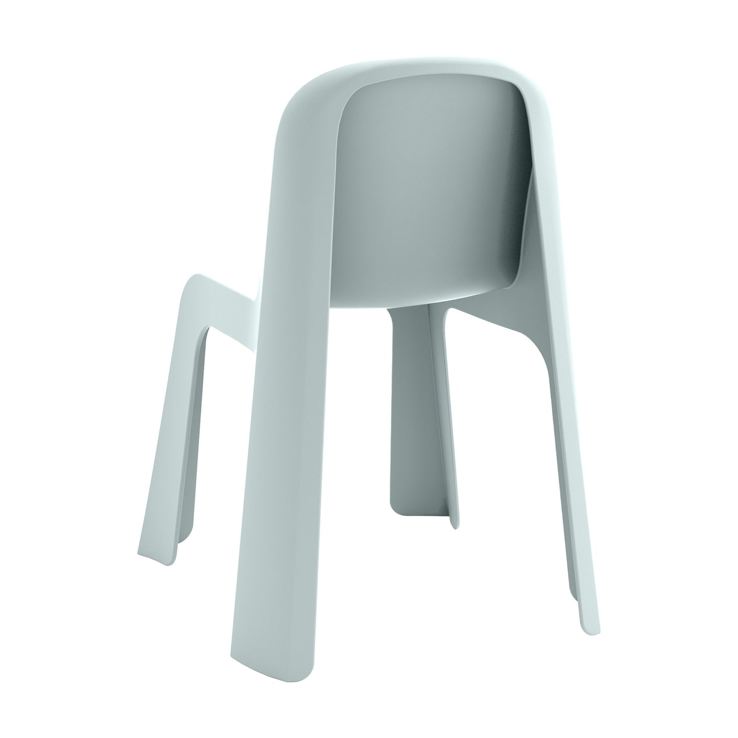 Riverbank | Contemporary Coastal Brown Green Plastic Outdoor Dining Chairs | Green
