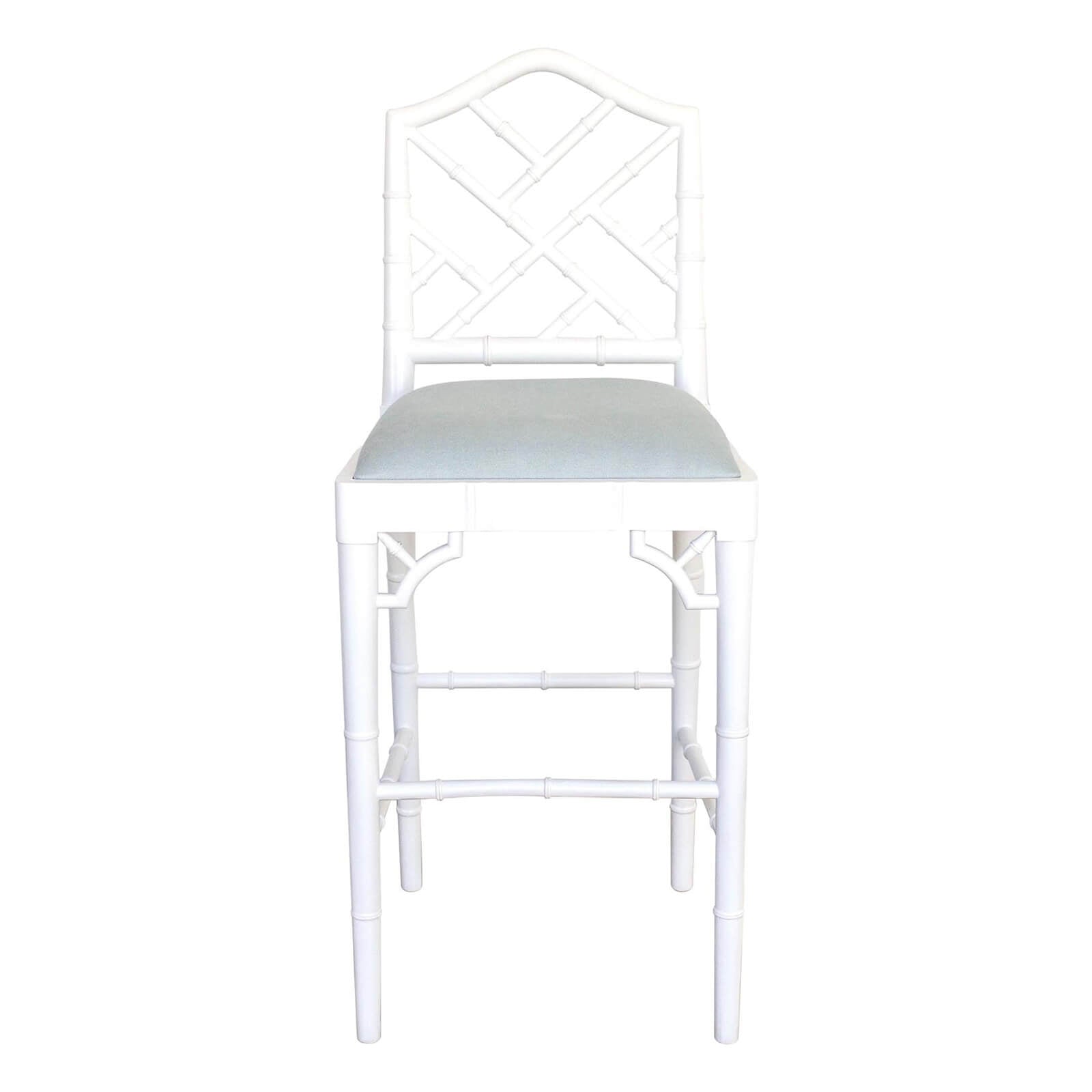 Rutherford | Hamptons White Wooden Bar Stools | White