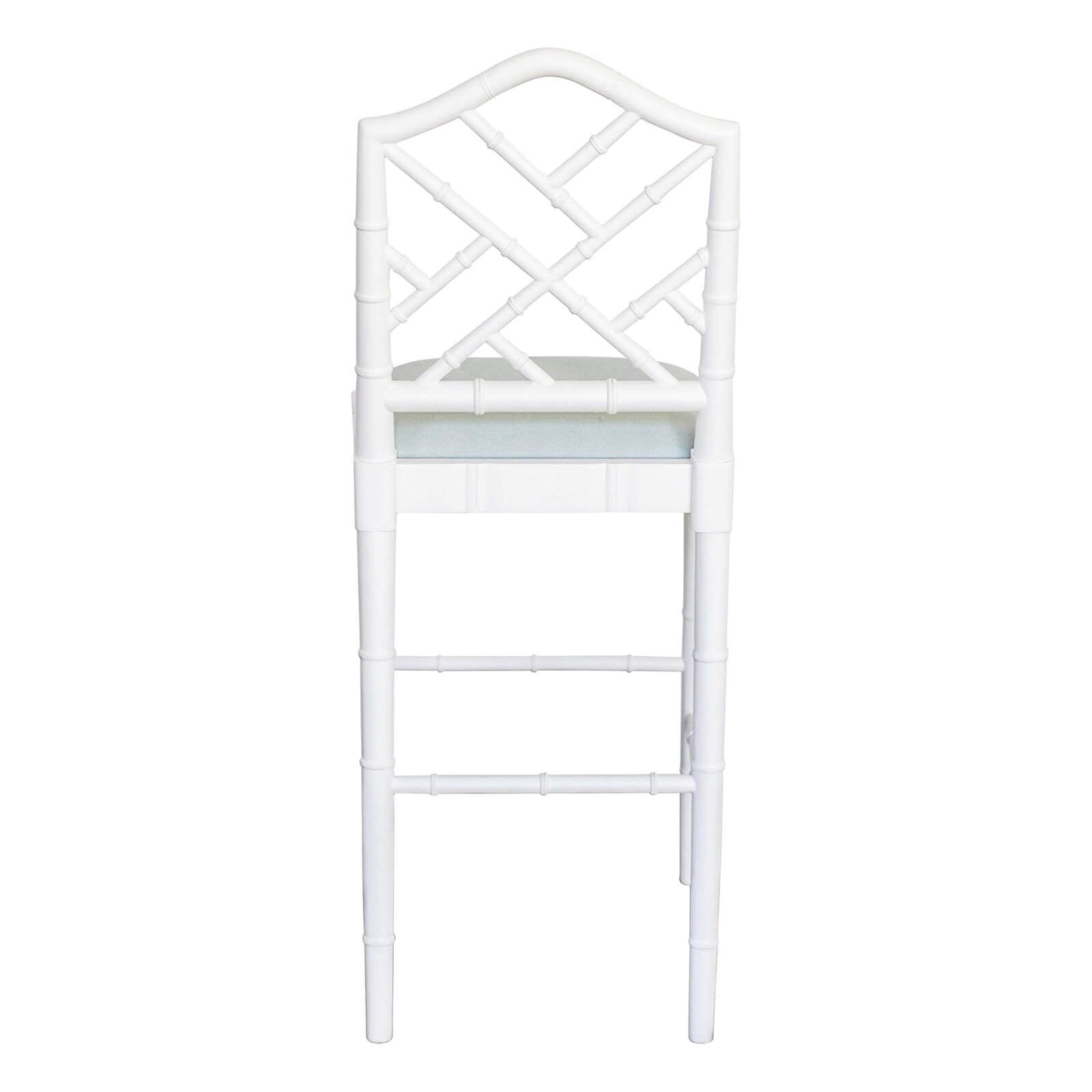 Rutherford | Hamptons White Wooden Bar Stools | White