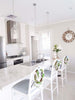 Rutherford | Hamptons White Wooden Bar Stools