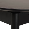 Sacramento | Wooden Ceramic Black Grey 1.4m Oval Extension Table