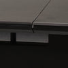 Sacramento | Wooden Ceramic Black Grey 1.4m Oval Extension Table
