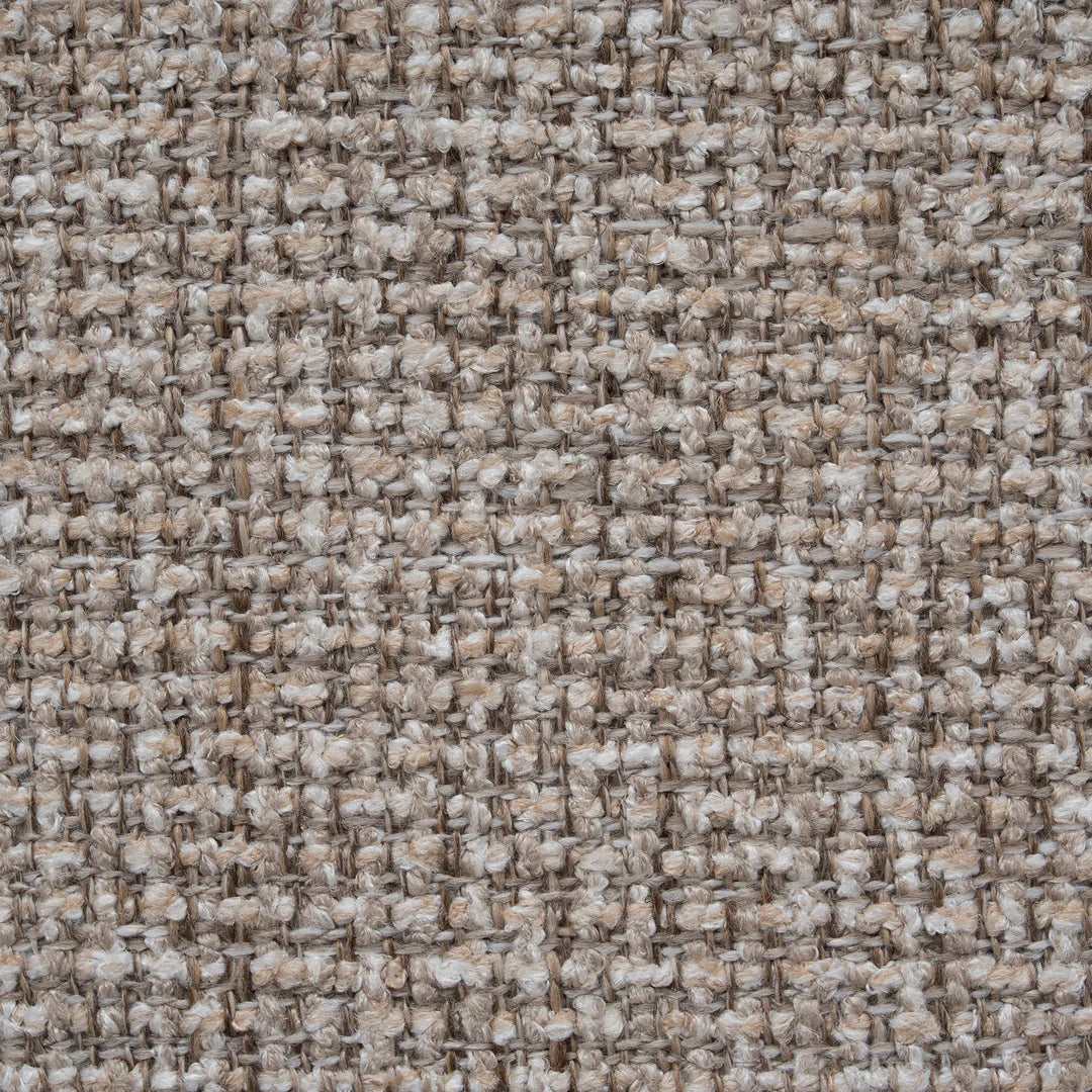 Sacramento | Modern Metal Verona Sand Cinnamon Fabric Dining Chairs | Set Of 2 | Sand