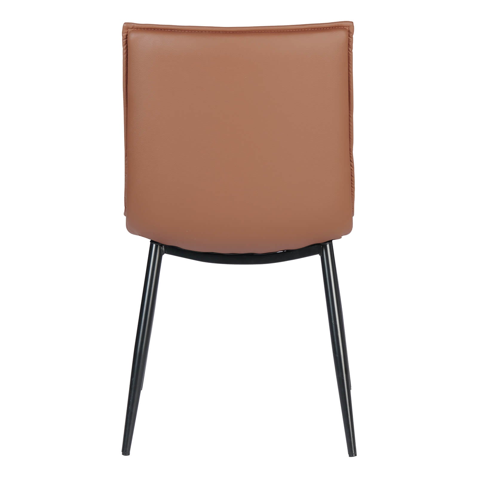 Salina | Modern Tan PU Leather Dining Chairs | Tan
