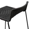 Sanctuary | Coastal Metal Rattan Bar Stools | Set Of 4